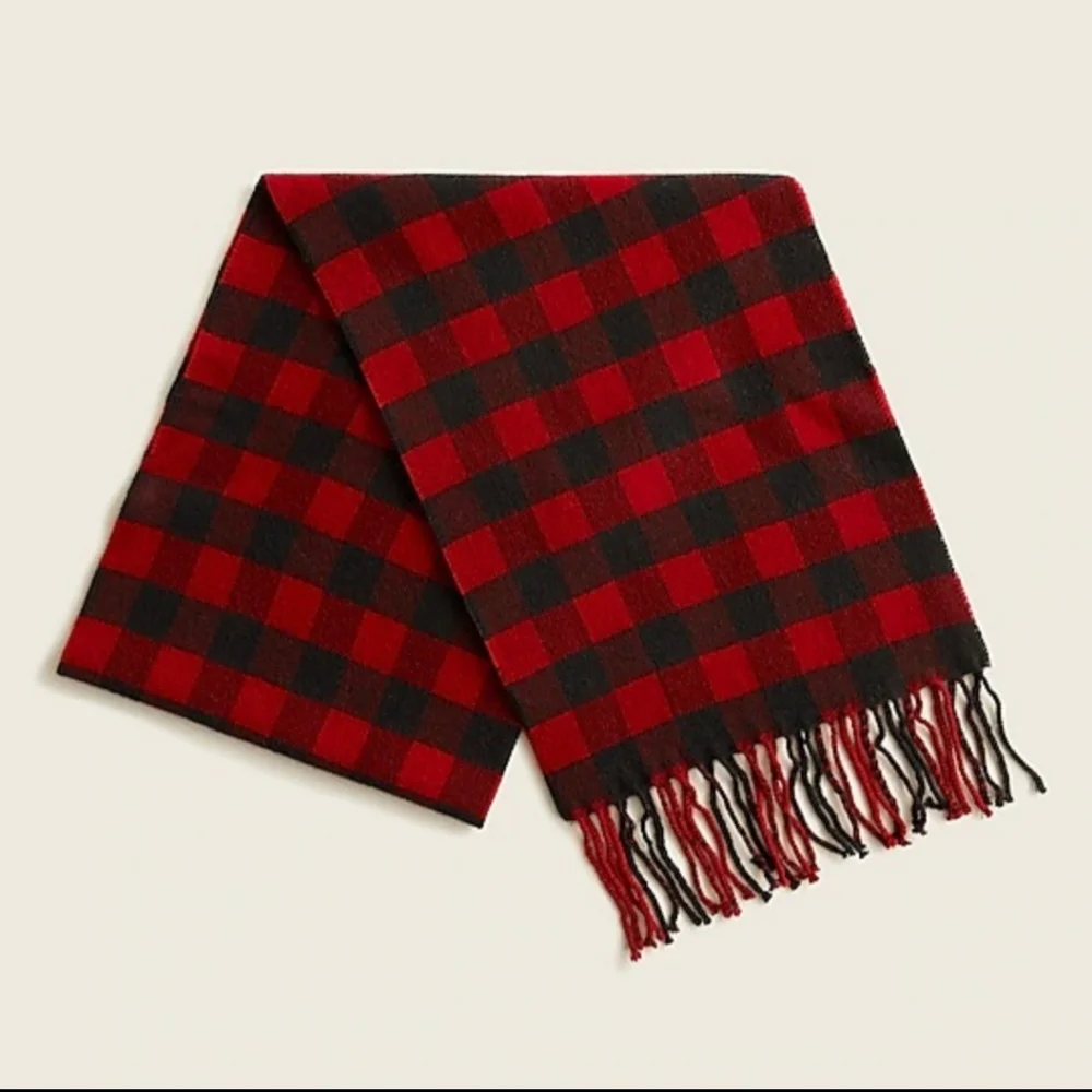 J.CREW Yarn Dyed Wool Scarf Men's X Long 68 X 12 BNWT SO RETIRED 2023